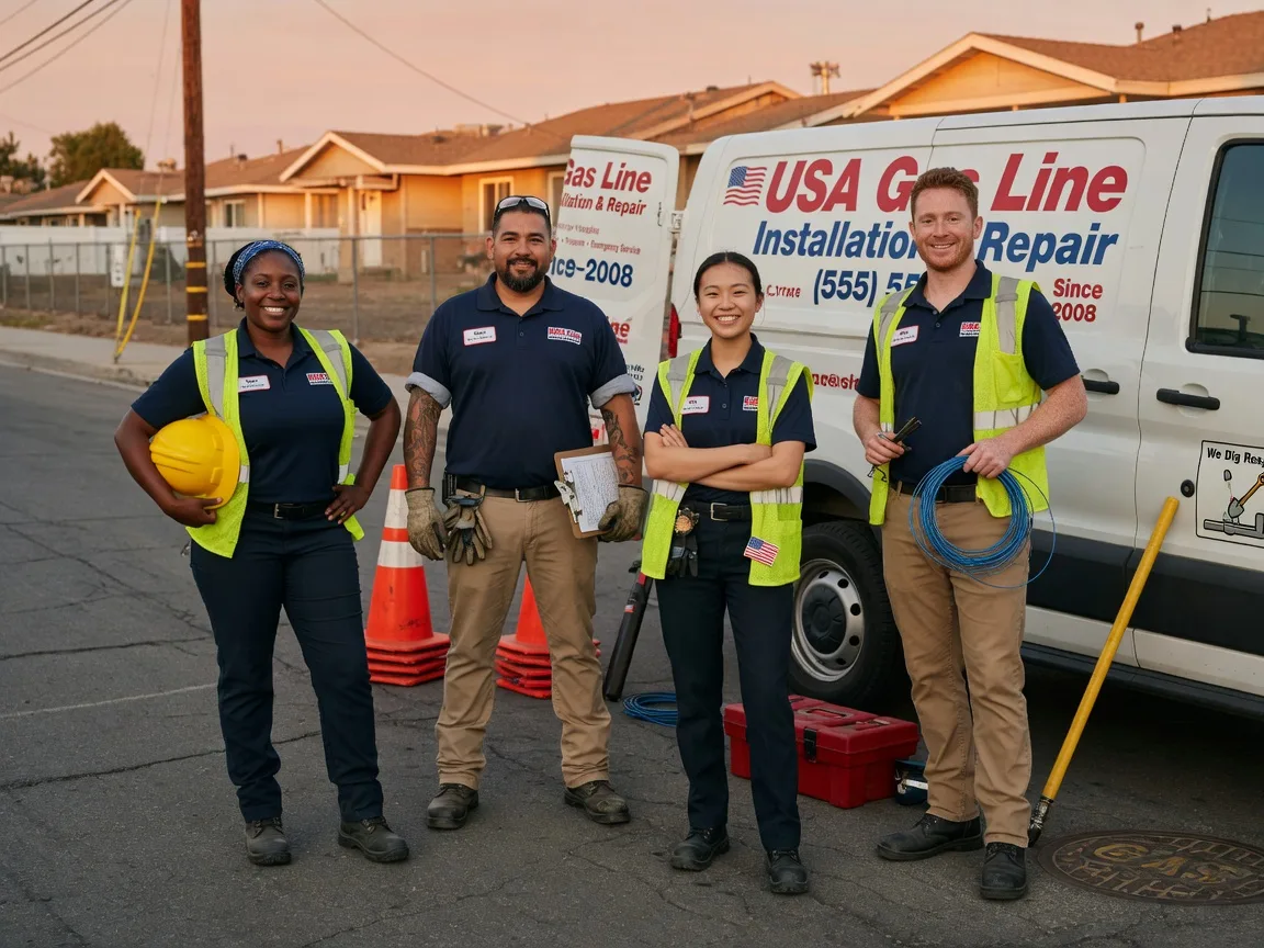 Gas Line Installation company in Carpenter, IA